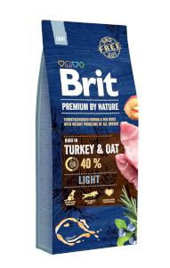Brit Premium by Nature Dog Light Turkey/Oat - 15kg