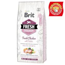 Brit Fresh Dog Puppy Chicken/Potato Healthy Growth - 2,5kg