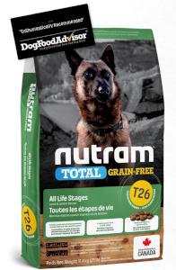 Nutram Total Dog Lamb/Lentils Grain-free T26 - 11,4kg