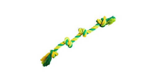 HipHop Bavlnený Uzol Zelený - 60 cm/340 g
