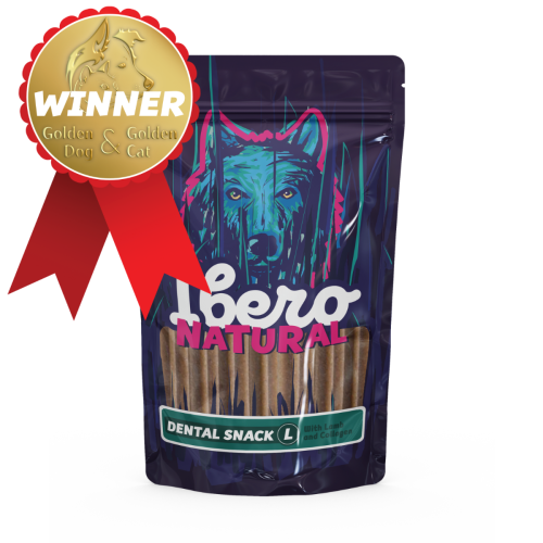 Ibero Dental Snacks Jahňacie/Kolagén 460g - L (10ks)