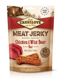 Carnilove Meat Jerky 100g - Chicken/Wild Boar 