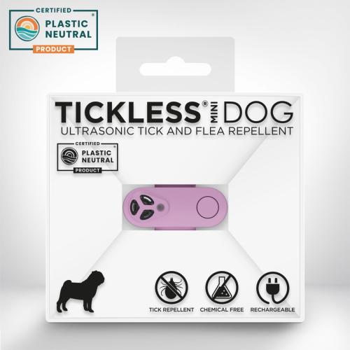 Tickless Mini Dog Nabíjací - Ružové