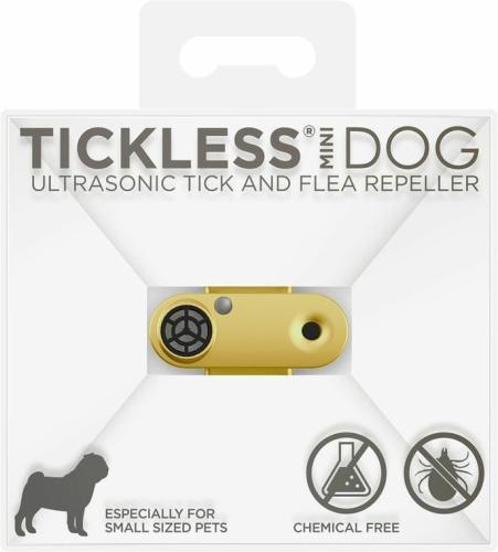 Tickless Mini Dog Nabíjací - Zlaté