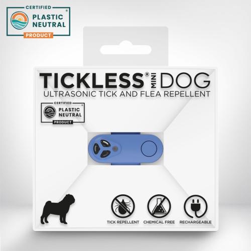 Tickless Mini Dog Nabíjací - Modré