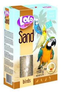 LoLo Pets Piesok s Mušľami Pre Vtáky - 1500g