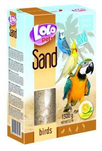 LoLo Pets Citrónový Piesok Pre Vtáky - 1500g