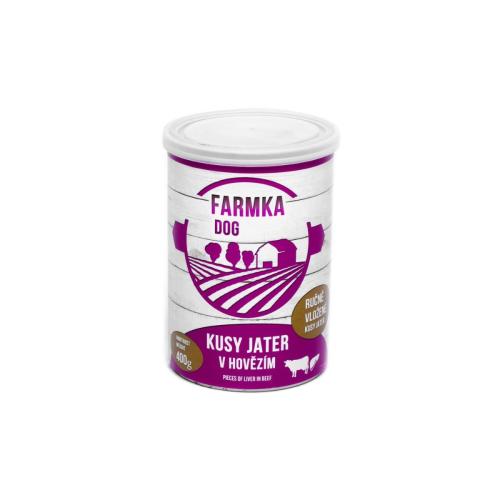Sokol Falco Farmka Dog Pečeň - 400g