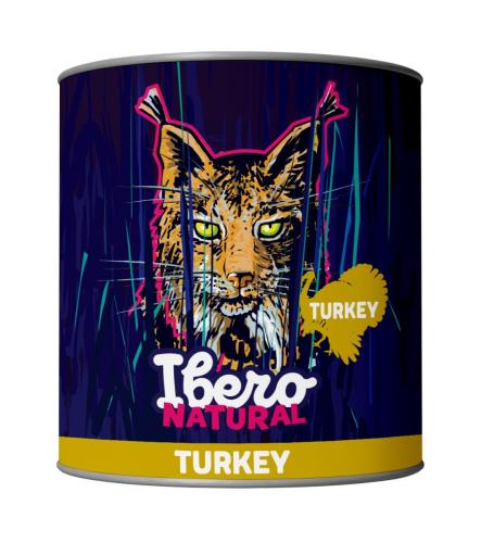 Ibero Natural Cat Turkey - 12x200g