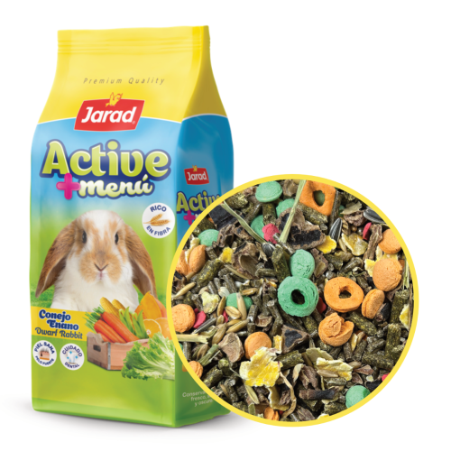 Jarad Active+ Zakrpatený Králik Vláknina - 800g
