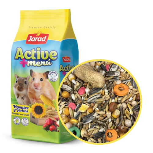 Jarad Active+ Škrečok & Pieskomil - 800g