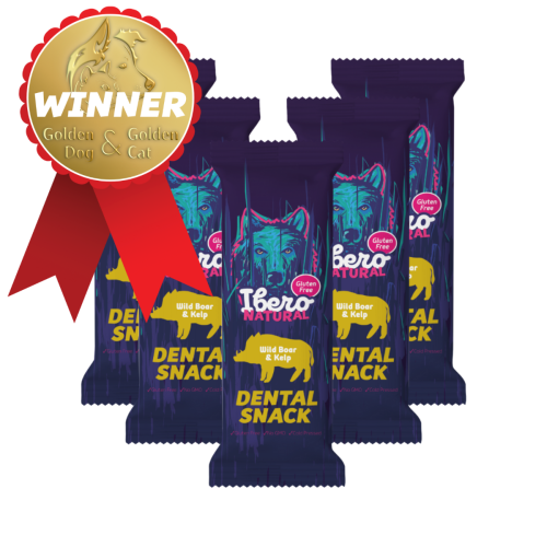 Ibero Dental Snacks Diviak/Morská riasa - 5x S/M (3ks)