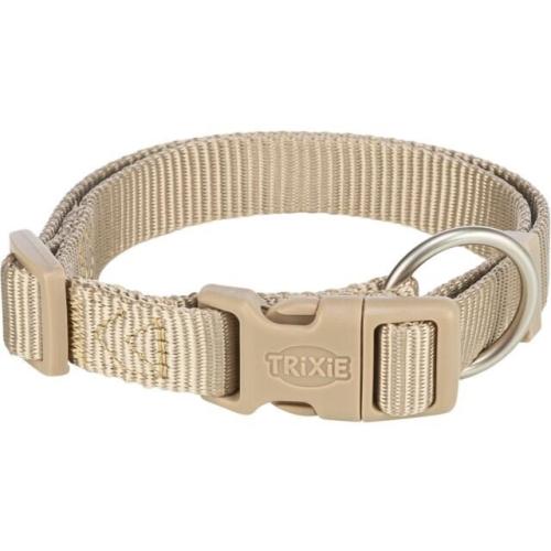 Trixie Obojok Premium Nylonový Pieskový - M/L (2cm/35 až 55cm)