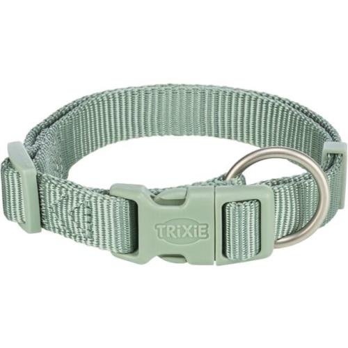 Trixie Obojok Premium Nylonový Šalviový - S/M (1,5cm/30 až 45cm)