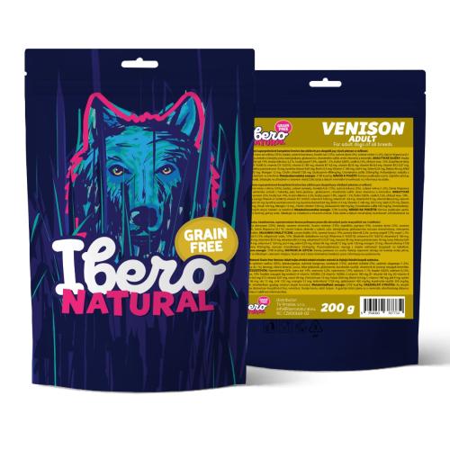 Vzorka - Ibero Grain-free Dog Medium & Maxi Adult Venison - 200g