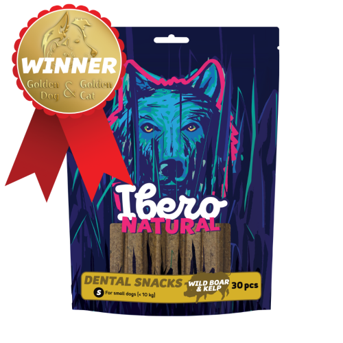 Ibero Dental Snacks Diviak/Morská riasa 200g - S (30ks)