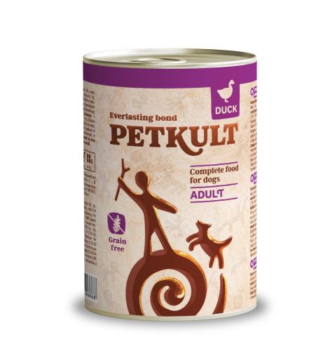 Petkult Konz. Adult Kačica - 400g
