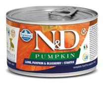 N&D Pumpkin Mini Starter Lamb/Blueberry Grain-free - 140g