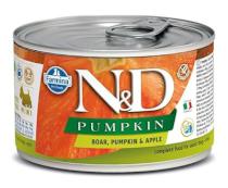 N&D Pumpkin Mini Adult Boar/Apple Grain-free - 140g