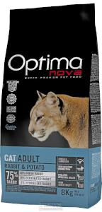 OPTIMAnova Cat Adult Rabbit/Potato Grain-free - 8kg