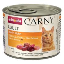 Animonda Carny Cat Hovädzie/Kura - 200g
