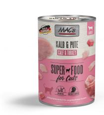 Mac´s Cat Konz. Teľacie / Morčacie - 800g