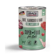 Mac´s Cat Konz. Kačica/Králik/Hovädzie Mäso - 400g