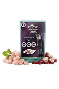 Nuevo Cat Pouch Adult 85g - Kuracie & Kačica