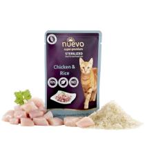 Nuevo Cat Pouch Sterilized Chicken&Rice - 85g