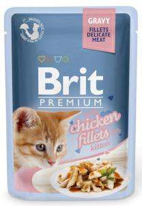 Brit Premium Chicken Fillets in Gravy - 85g