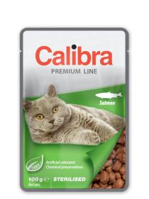 Calibra Premium Line Pouch 100g - Sterilized Salmon