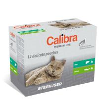 CALIBRA cat vrecko MULTI pack STERILISED 12x100g - 1 balenie