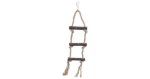 Trixie Závesný Rebrík Motúz + 3 Drevené Priečky - 40cm