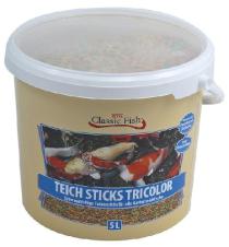 Classic Fish Teich-Sticks Tricolor - 5l (vedro)