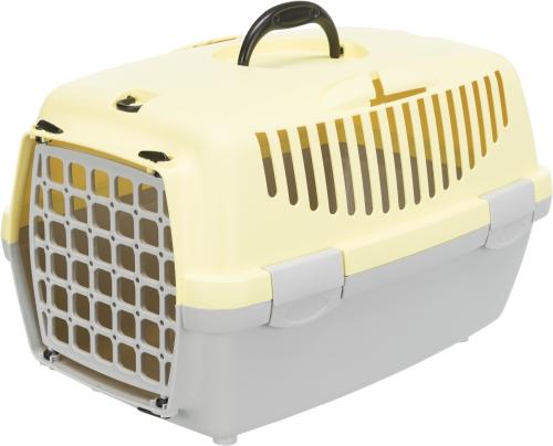 Transportný box CAPRI II 37x34x55cm/8kg - Šedá/žltá