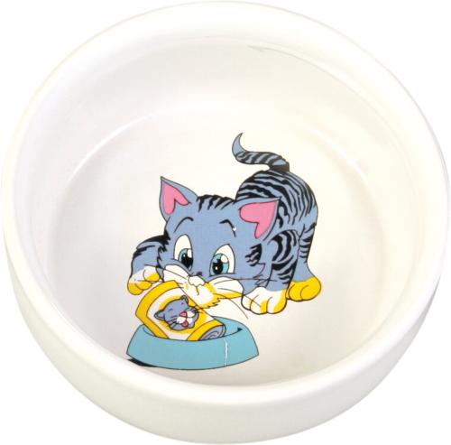 Trixie Miska Keramická Maľovaná Mačka - 0,3/11cm