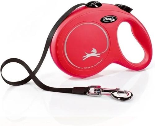Flexi Classic Páska 5m/15kg - Červené