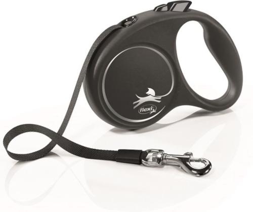 Flexi Classic Páska 5m/15kg - Čierne