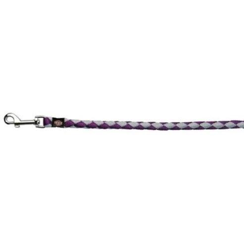 Trixie Vodítko Cavo 1,2cm/1m - Fialovo/Strieborné