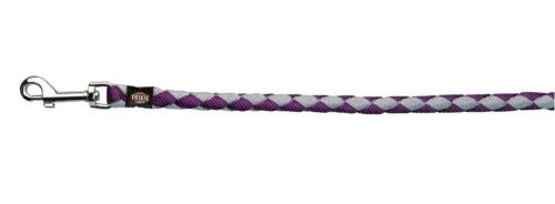 Trixie Vodítko Cavo 1,8cm/1m - Fialovo/Strieborné