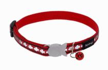 RedDingo Obojok Reflective Red - 1,2/20 až 30cm