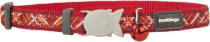 RedDingo Obojek Flanno Red - 1,2/20 až 32cm