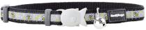RedDingo Obojok Bumble Bee Black - 1,2/20 až 32cm