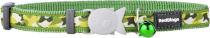 RedDingo Obojok Camouflage Green - 1,2/20 až 32cm