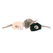 Trixie Hračka Mikročipová Myš So Zvukom a Catnipom - 6cm