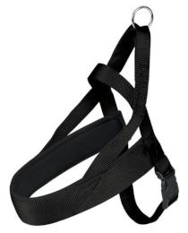 Trixie Postroj Premium Comfort Čierny - 4,0/53 až 66cm